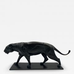 Art Deco Bronze Sculpture of a Lioness by Ch Aeckerlin Germany circa 1930 - 3571268