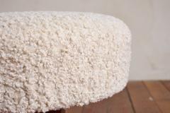 Art Deco Burl Wood Stool - 4763495