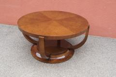 Art Deco Burlwood Cocktail Table - 1036927