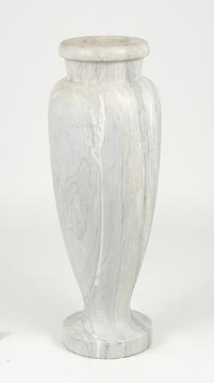 Art Deco Carrara Marble Floor Vase c 1930 - 1015875