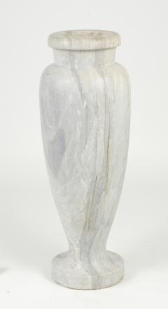 Art Deco Carrara Marble Floor Vase c 1930 - 1015878