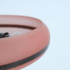 Art Deco Ceiling Pendant with Pink Glass Germany Early Twentieth Century - 4542197