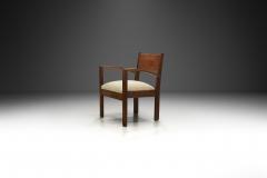 Art Deco Chair with Upholstered Seat Europe First half of the 20th Century - 3971311