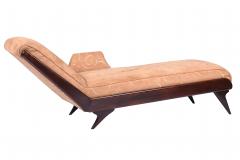 Art Deco Chaise Lounge Rosewood Italy 1930 s - 1873775