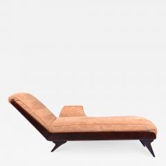 Art Deco Chaise Lounge Rosewood Italy 1930 s - 2083927