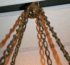 Art Deco Chandelier by SCHNEIDER - 1425772