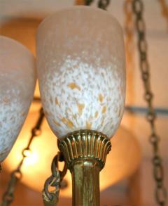 Art Deco Chandelier by SCHNEIDER - 1425818