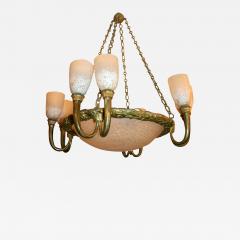 Art Deco Chandelier by SCHNEIDER - 1426335