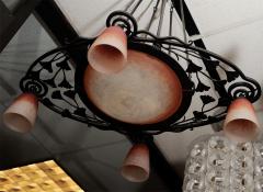 Art Deco Chandelier by SCHNEIDER - 1425872