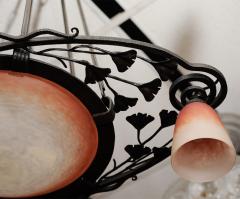 Art Deco Chandelier by SCHNEIDER - 1425874