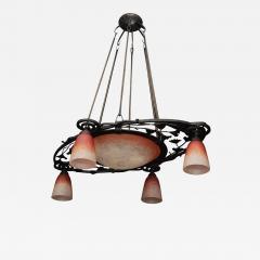 Art Deco Chandelier by SCHNEIDER - 1426343