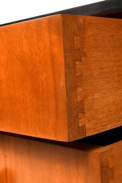 Art Deco Chest of Drawers Birch wood Germany 1920 1940 s  - 3445010
