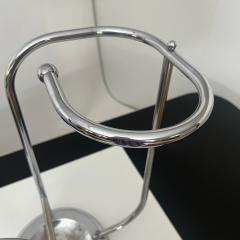 Art Deco Chrome Umbrella Stand Tubular Steel Chrome plated Belgium circa 1930 - 4219418