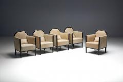 Art Deco Club Chairs with Cowhide Upholstery France Circa 1930 - 4662584