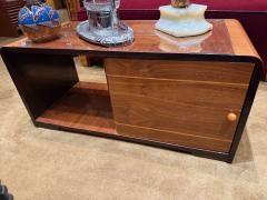 Art Deco Coffee Table Bar Glass Top - 4134546