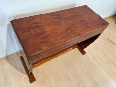 Art Deco Console Table Thuja Roots Birch Silver Plate France circa 1925 - 4580987