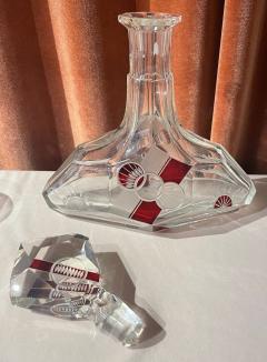 Art Deco Czech Decanter Set and Glasses - 3827839