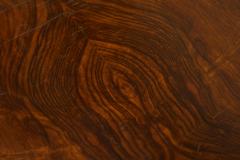 Art Deco Desk in Bookmatched Walnut Veneer 1930s - 4608376
