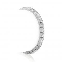 Art Deco Diamond Line Bracelet - 4696357