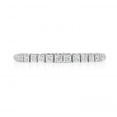 Art Deco Diamond Line Bracelet - 4697540