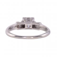 Art Deco Diamond Platinum Engagement Ring - 2242871