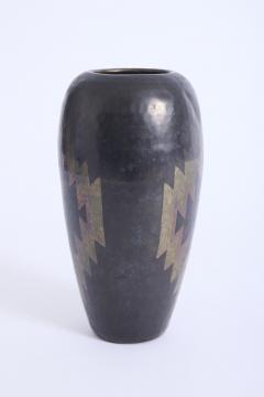 Art Deco Dinanderie Vase - 4739093