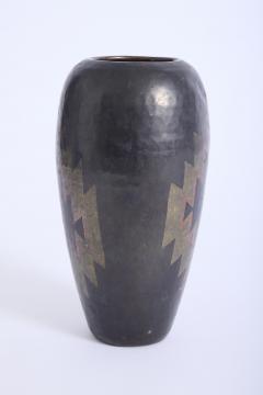 Art Deco Dinanderie Vase - 4739094