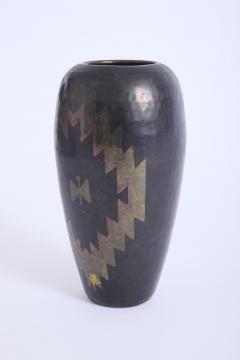 Art Deco Dinanderie Vase - 4739095