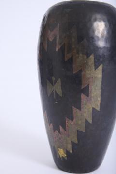 Art Deco Dinanderie Vase - 4739098