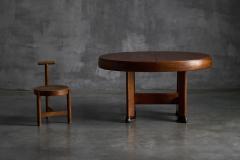 Art Deco Dining Table by C De Jong Netherlands 1920s - 4586668