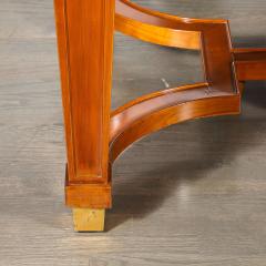 Art Deco Directoire Style Book Matched Walnut Dining Table from LArt De Vivre - 4744604