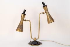 Art Deco Double Light Desk Table Lamp - 2838182
