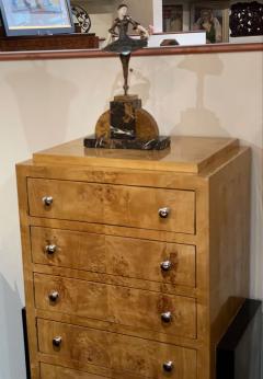 Art Deco Drawers U Shape Base Birdseye Maple - 3778999