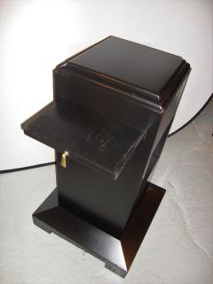 Art Deco Ebonized Pedestal - 3010849