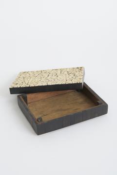 Art Deco Egg Shell and Ebony Box - 3366317