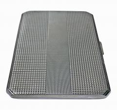 Art Deco English Silver Cigarette Case Birmingham 1946 - 3025314