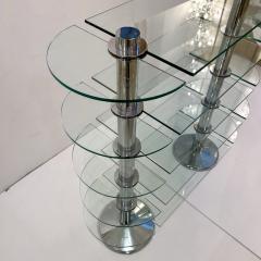 Art Deco Etagere Display Shelf By Siegel Of Paris France 1930 - 4449878