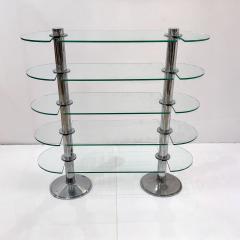 Art Deco Etagere Display Shelf By Siegel Of Paris France 1930 - 4449879