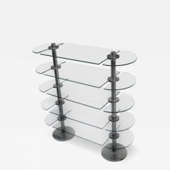Art Deco Etagere Display Shelf By Siegel Of Paris France 1930 - 4449916