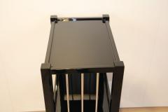 Art Deco Etagere or Shelf Black lacquer and Metal France circa 1930 - 2903702