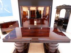 Art Deco Executive Desk Rosewood Veneer Lacquer France circa 1930 - 2403217