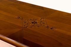 Art Deco Exotic Wood Inlay Sideboard - 885542