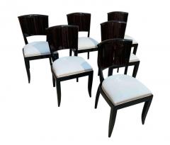 Art Deco Expandable Dining Room Set Macassar Ebony France circa 1925 - 1488023