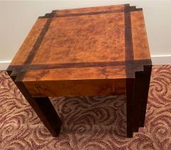 Art Deco Faceted Corners Unique Coffee or Side Table - 1923037