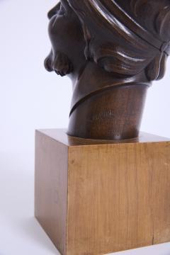 Art Deco Fauns Head Sculpture - 4683310