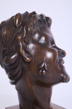 Art Deco Fauns Head Sculpture - 4683314