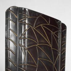 Art Deco Fire Screen in Tin 1940s - 4608726