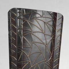 Art Deco Fire Screen in Tin 1940s - 4608728
