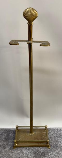 Art Deco Fireplace Brass Sea Shell Design Tools - 3450496