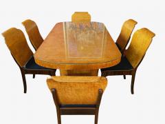 Art Deco Formal Dining Set Exceptional 1930s English Design - 4046207